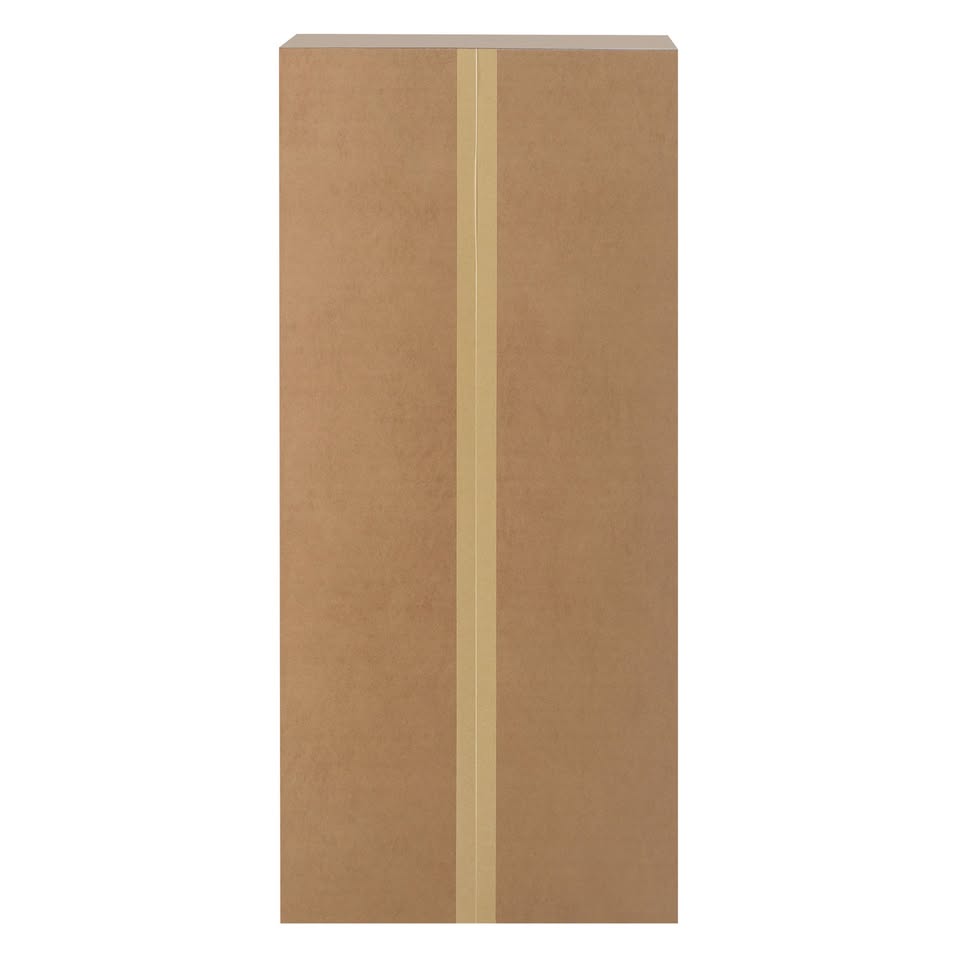 WA-MEXI-113-5S-WD Natural Cassandra 5 Shelf Wardrobe