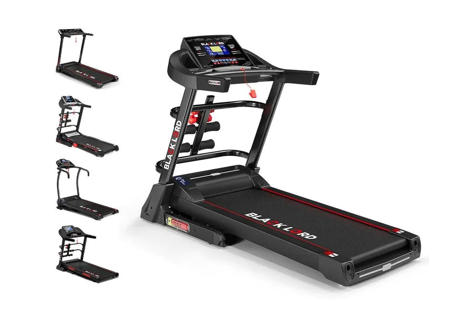 A-TML-SPG BLACK LORD Auto Incline Treadmill - 48cm Ultrawide Belt