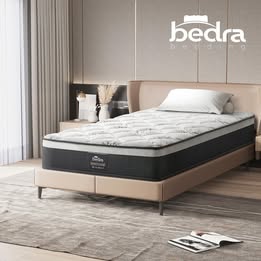 MAT-A19-FIRM-S Bedra Single Mattress Luxury Foam Bed Firm Pocket Spring 30cm
