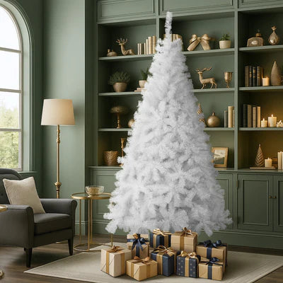 CMT-WH-WELL-7FT Tinseltown White Christmas Tree 2.1M 7FT Xmas Trees Decoration 1000tips