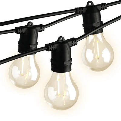Scratched FSL-A1930-BK Mazam 30M Festoon String Lights LED Christmas Waterproof Wedding Party Outdoor