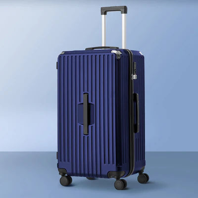 LGS-A4-30-NV 32" Mazam Luggage Suitcase Travel TSA Lock Hard Shell Case with Cup Holder Navy