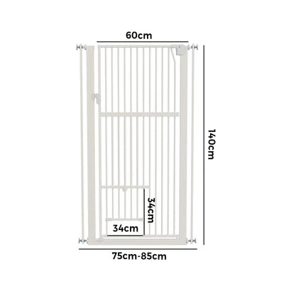 PET-GATE-A140-WH