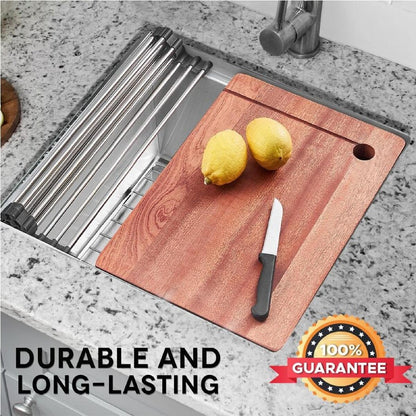 WSB-SI-4545-SS-R Braxton Home Orly 450mm Single Stainless Steel Kitchen Sink & Accessories Package