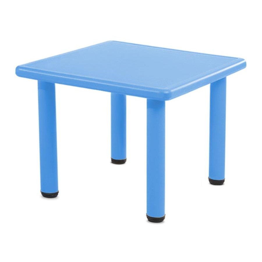 KPF-TABLE-60-BU Keezi Blue Kids Table 60x60cm