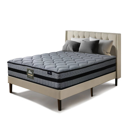 MAT-A1-CALI-S Single Mattress Bed Mattress 3D Mesh Fabric Firm Foam Spring 22cm 7-Zone