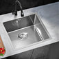 SSK-C-4444-SI Welba Kitchen Sink 44X44CM Stainless Steel Single Bowl Basin With Waste Silver