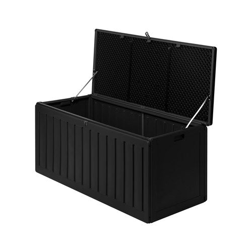 OSBO-490L-BK Livsip Outdoor Storage Box Bench 490L Black