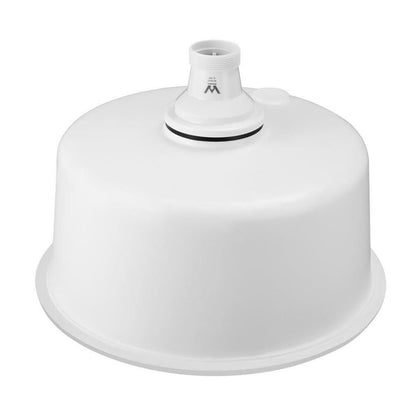GSK-430R-WH Kitchen Granite Sink Stone Bathroom Basin Sink Single Bowl Under/Top Mount