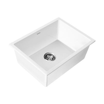 GSK-5545-WH Welba Kitchen Sink 55x45cm Granite Basin Single Bowl White
