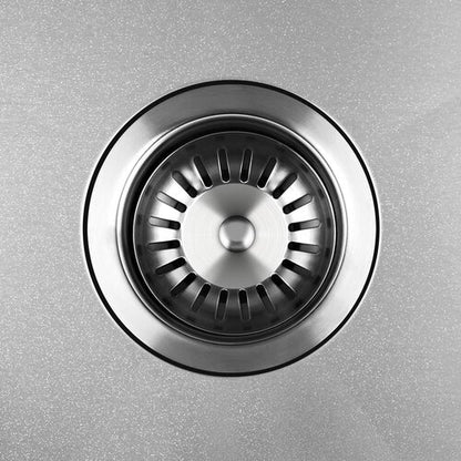 SSK-C-4444-SI Welba Kitchen Sink 44X44CM Stainless Steel Single Bowl Basin With Waste Silver