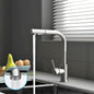 POKF-ST-314-CH Welba Kitchen Mixer Tap Pull Out Faucet Sink Basin Brass Swivel 2 Modes Chrome