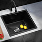 GSK-4641-BK Welba Kitchen Sink Basin Stone Sink Bathroom Laundry Single Bowl 460mmx410mm