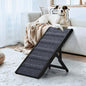PET-RAMP-90-BK Alopet Dog Pet Ramp Adjustable Height Dogs Stairs Bed Sofa Car Foldable 90cm