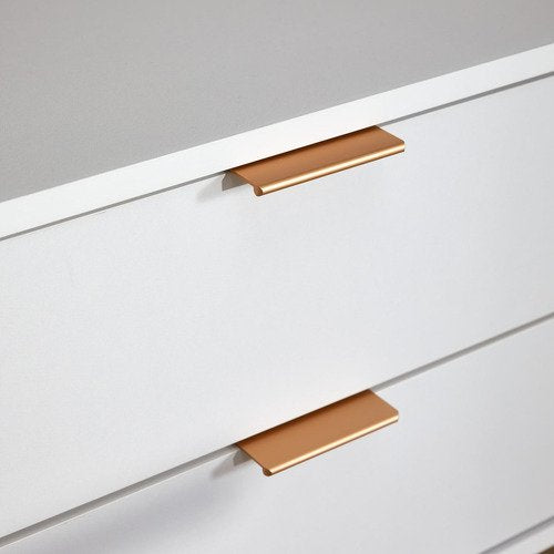 BT-A11-WH Oikiture Bedside Tables Side Table Nightstand Storage Cabinet White