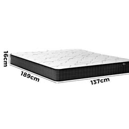 MAT-A13-CITY-D Bedra Double Mattress Bed Luxury Medium Firm Foam Bonnell Spring 16cm