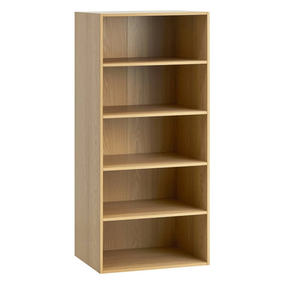 WA-MEXI-113-5S-WD Natural Cassandra 5 Shelf Wardrobe