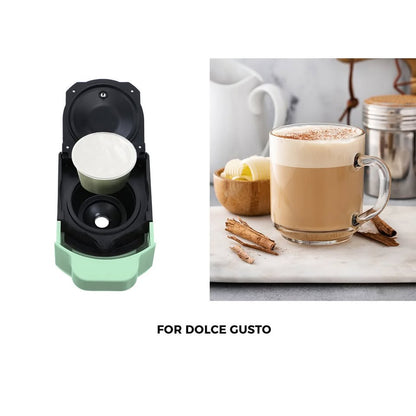 CM-3IN1-A1-MT Vevare Capsule Coffee Machine 19 Bars 3in1 Nespresso/Dolce-Gusto Maker Mint