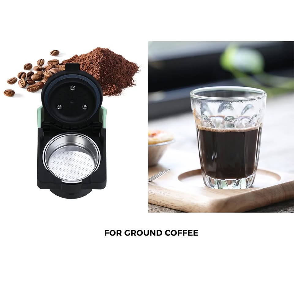 CM-3IN1-A1-MT Vevare Capsule Coffee Machine 19 Bars 3in1 Nespresso/Dolce-Gusto Maker Mint