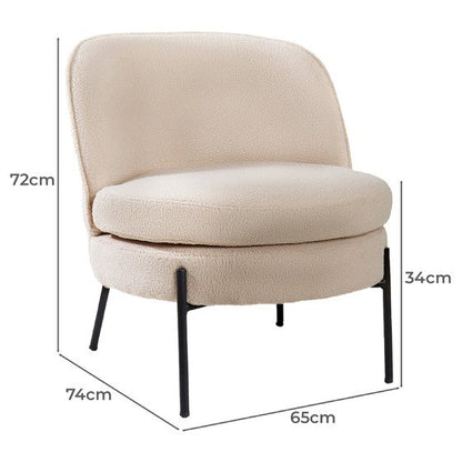 ACH-A9-SP-BG Renzo Sherpa Accent Chair