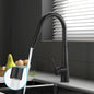 POKF-SL-440-BK Welba Brand New Kitchen Mixer Tap Pull Out Faucet 2-Mode Sink Basin Swivel Black
