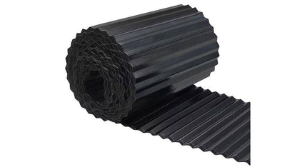 GB-EDGE-200030-BK Livsip Garden Edging 20mx30cm Landscape Lawn Edge Border DIY Fence Steel Black