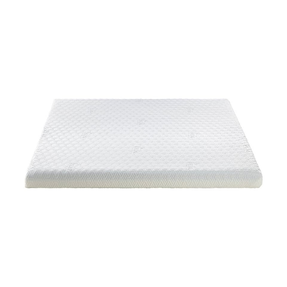 MT-MF-B1-10GL-D-BLWH Memory Brand New Foam Mattress Topper Reversible Cool Gel 10cm Double