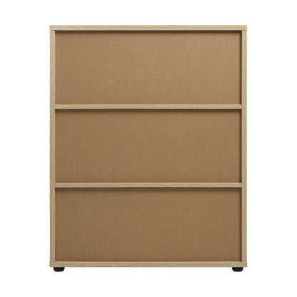 ST-CAB-NEW-C8-WD Oikiture Storage Cabinet Bathroom Cabinet Freestanding Cupboard Organiser Wooden