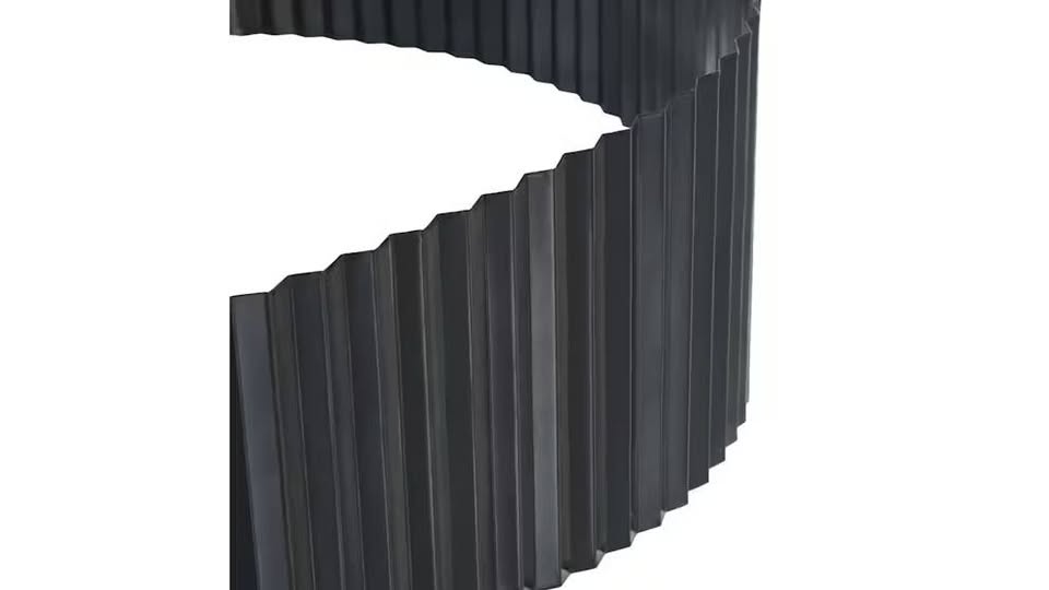 GB-EDGE-200030-BK Livsip Garden Edging 20mx30cm Landscape Lawn Edge Border DIY Fence Steel Black
