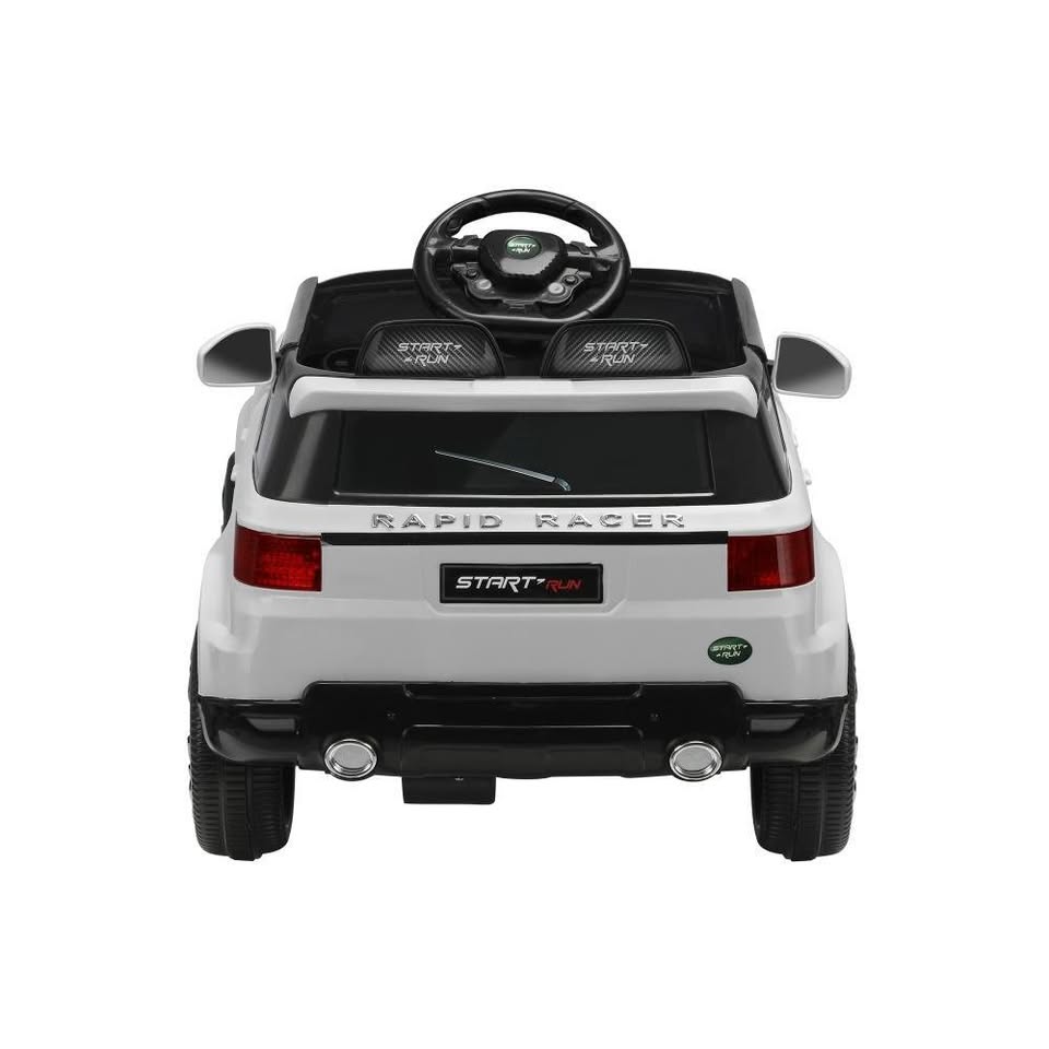 ROC-RNGRV-WH Mazam Ride On Car Electric Vehicle Toy Remote Cars Kids Gift MP3 LED light 12V