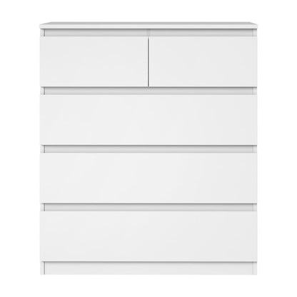COD-PURI-5D-WH-AB Robin 5 Drawer Chest White Color