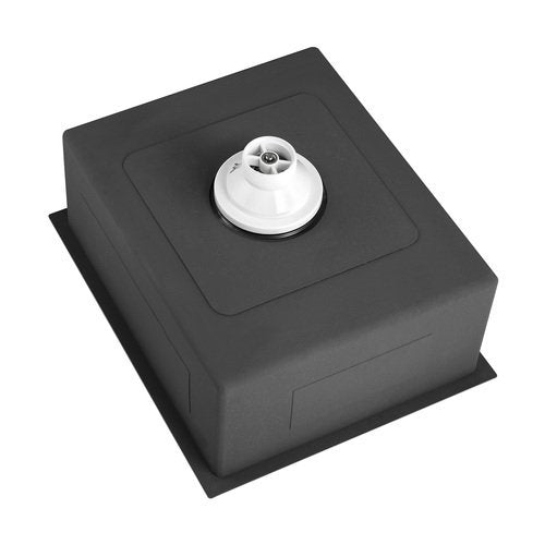 SSK-C-4530-SI Welba 45X30CM Stainless Steel Sink Single Bowl with Waste Silver