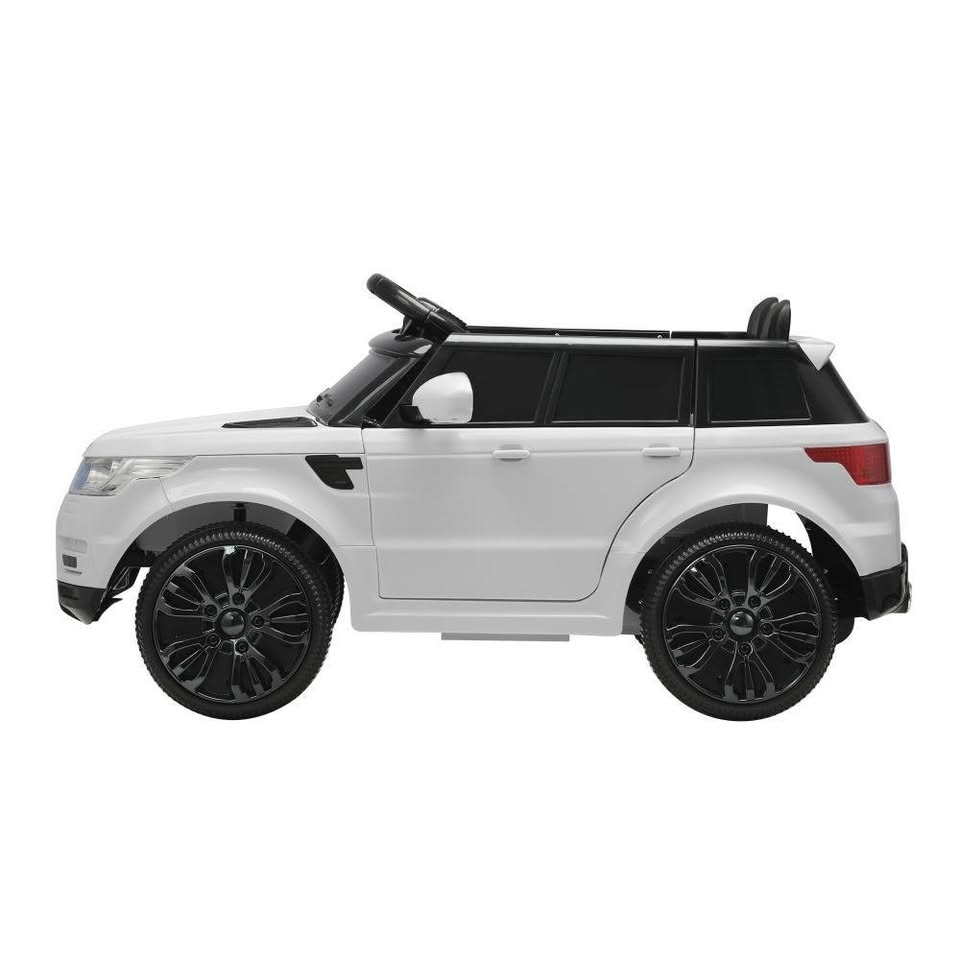 ROC-RNGRV-WH Mazam Ride On Car Electric Vehicle Toy Remote Cars Kids Gift MP3 LED light 12V