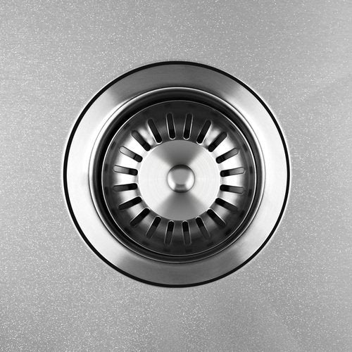 SSK-C-4530-SI Welba 45X30CM Stainless Steel Sink Single Bowl with Waste Silver