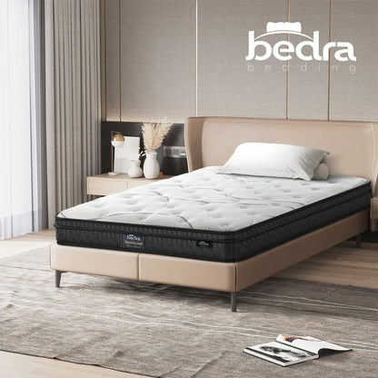 MAT-A24-COCO-KS Bedra King Single Mattress Bonnell Spring Tight Top Bed Medium Firm 21CM