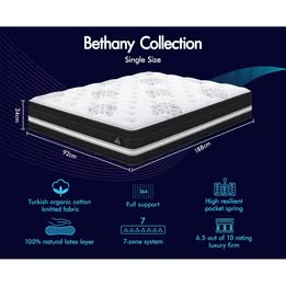 A-MATTRESS-BETH-S Starry Eucalypt Deluxe Mattress Bethany Series