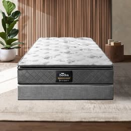 MAT-A8-SENA-KS Bedra King Single Mattress Breathable Bonnell Spring Foam 21cm