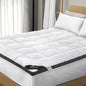 MT-PT-BUBBLE-S-WH Bedra Mattress Topper Pillowtop Airflow Mesh Design Bed Protector Mat 5cm Single