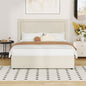 BF-B-ADI-D-BG-ABC Oikiture Bed Frame Double Size Gas Lift Base with Storage ADI