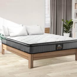 MAT-A7-ET22-S Luna Single Mattress Bed Spring Mattress 4D Mesh Euro Top Medium Foam 22cm