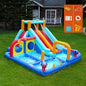 ITOY-DSPK-9+ITOY-BLOW-45-GN Doctor Dolphin 10-IN-1 Inflatable Water Park Jumping Castle Dual Slides Blower