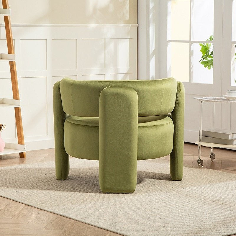 IHD-AC05B-GRE KINGSBURY Fabric Sofa Armchair Green