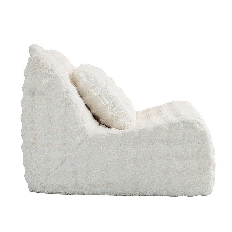 IHD-SF02-2-WH KOKOMO Fabric Occasional Chair White