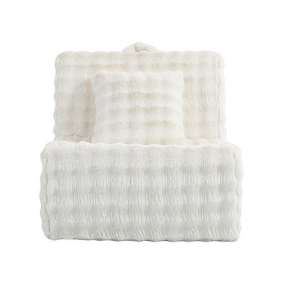 IHD-SF02-2-WH KOKOMO Fabric Occasional Chair White