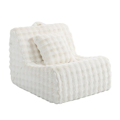IHD-SF02-2-WH KOKOMO Fabric Occasional Chair White