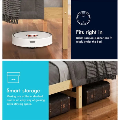 A-BF-W-DBM-KS-NT ALFORDSON Bed Frame Wooden King Single Mattress Base Platform Timber Oak DUBEM