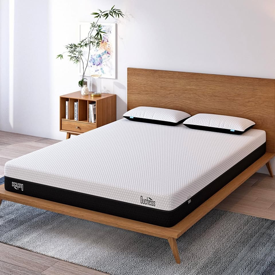 ZT-MHDU16-D Duchess Gel Memory Foam Mattress (Firm & Medium Soft) Includes 1 Pillow (Double)