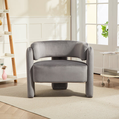 IHD-AC05B-GRY Grey Color KINGSBURY Fabric Sofa Armchair
