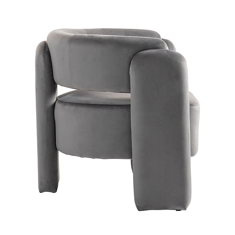 IHD-AC05B-GRY Grey Color KINGSBURY Fabric Sofa Armchair