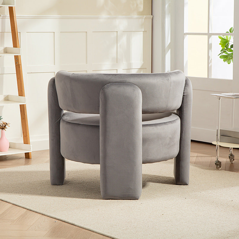 IHD-AC05B-GRY Grey Color KINGSBURY Fabric Sofa Armchair